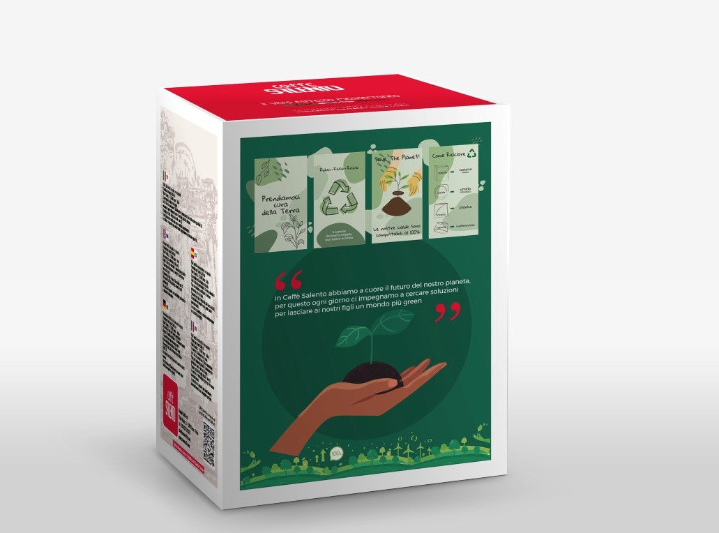 Cialde Caffè Salento - Espresso Mediterraneo, compatibili al 100% con la tua macchina ESE44M