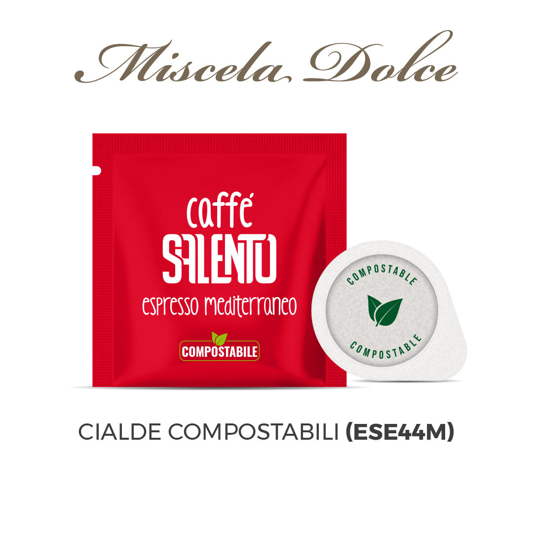 Cialde Caffè Salento - Espresso Mediterraneo, compatibili al 100% con la tua macchina ESE44M