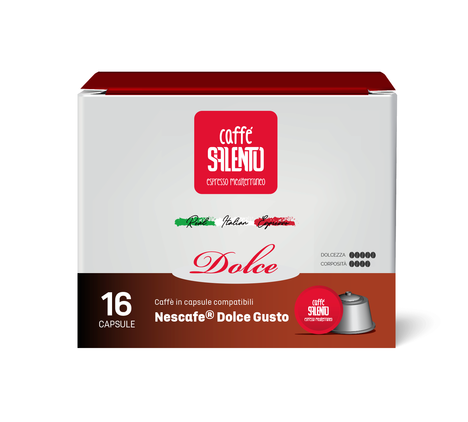 Capsule Caffè Salento compatibili Nescafè® Dolce Gusto