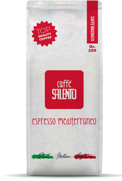 Sacchetto di Caffe Salento - espresso mediterraneo - Macinato 250 gr